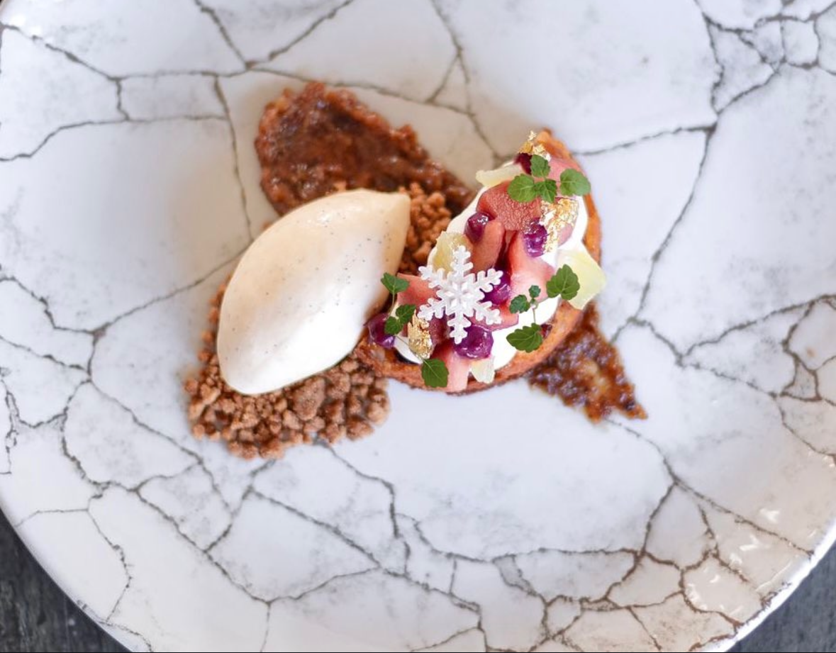 Mince pie filling, Apple, Cinnamon, Vanilla, Black currant